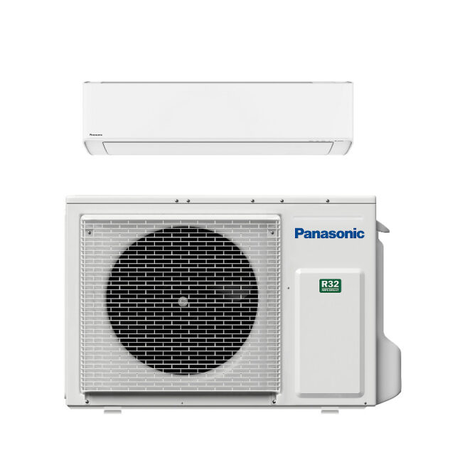 Panasonic CU-NZ50VKE varmepumpe 8,2 kW. Luft til luft. WIFI. Udedel og Inderdel